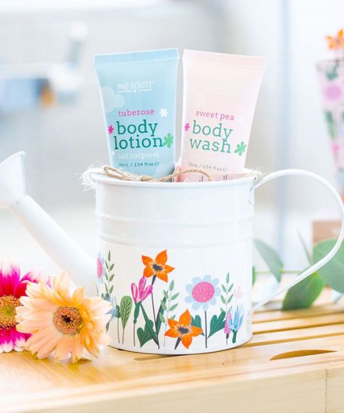 In Full Bloom Gießkanne Geschenkset.